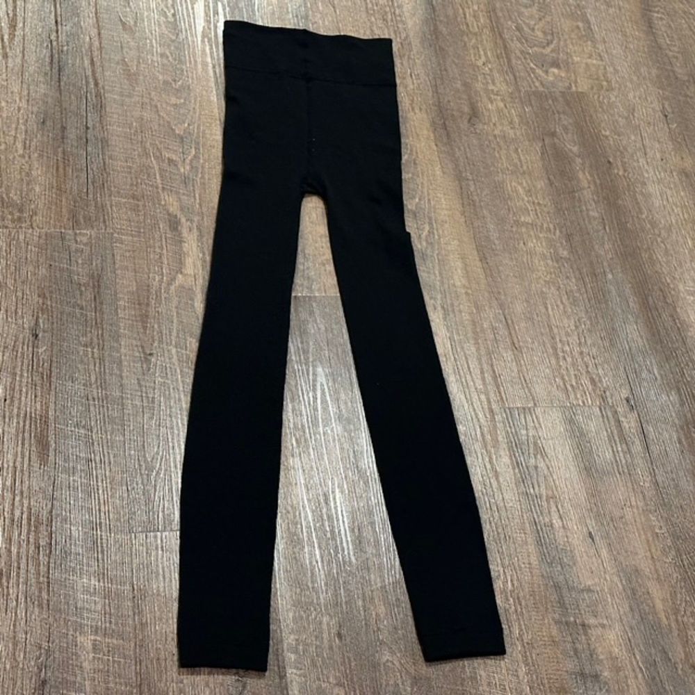 Blissful Benefits ladies Black leg warmers S/M